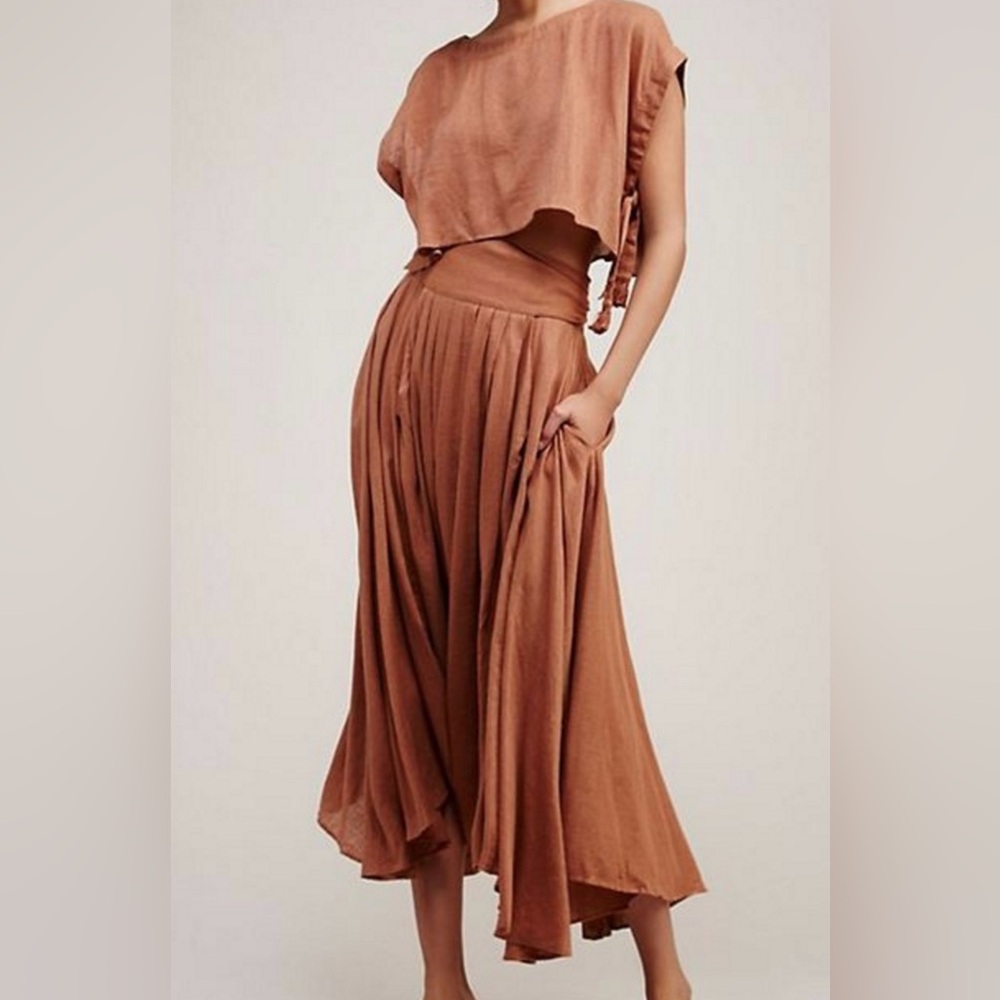 RARE VINTAGE Skirt & Crop Top Set